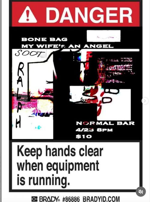 MY WIFE'S AN ANGEL + BONE BAG + SOOT + RALPH