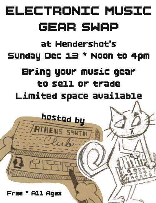 Athens Synth Club - Gear Swap