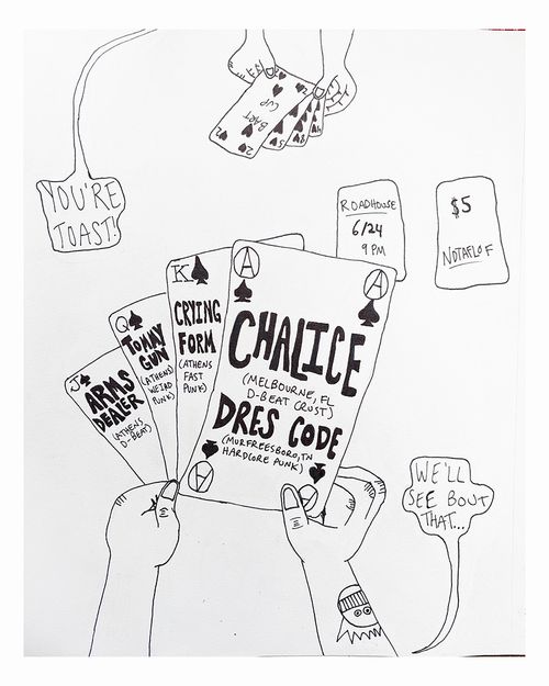 CHALICE (Melbourne, FL) + DRES CODE (Murfreesboro, TN) + CRYING FORM + ARMS DEALER + TOMMYGUN