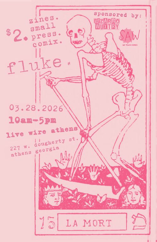 FLUKE ‘zine / comix / small press fest