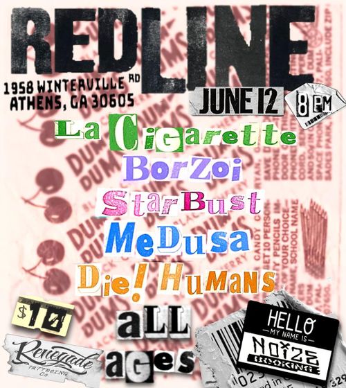 La Cigarette, Borzoi, Medusa, Starbust, Die! Humans