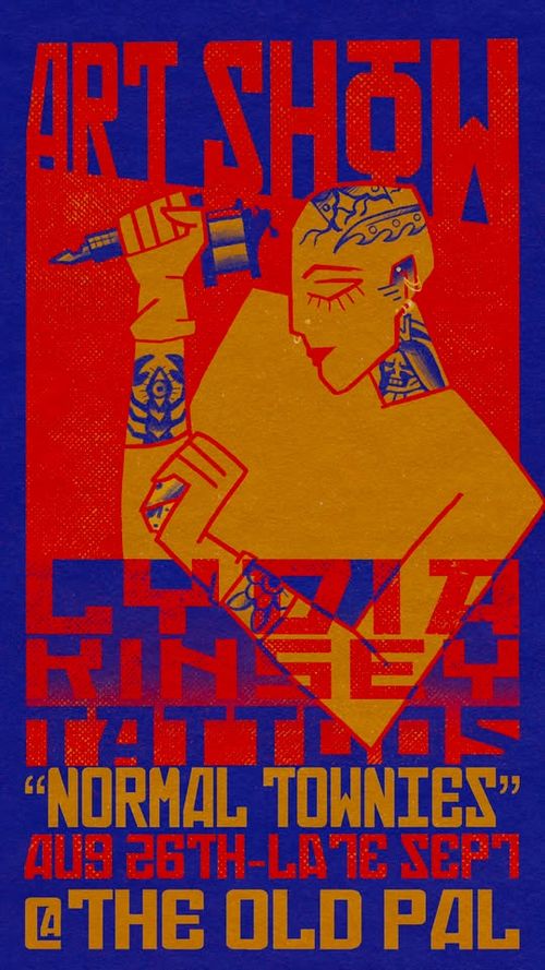 "NORMAL TOWNIES" LYDIA KINSEY ART SHOW