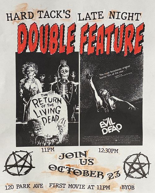 DOUBLE FEATURE: THE RETURN OF THE LIVING DEAD // THE EVIL DEAD