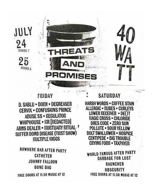 THREATS AND PROMISES