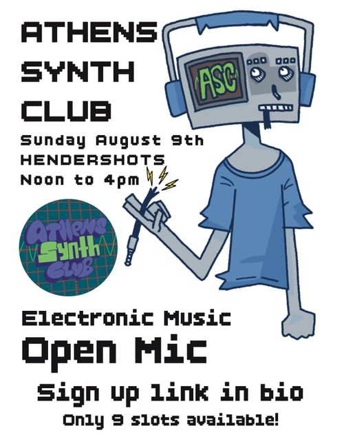 Athens Synth Club - Open Mic Edition