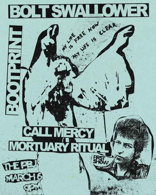 BOLT SWALLOWER + BOOTPRINT